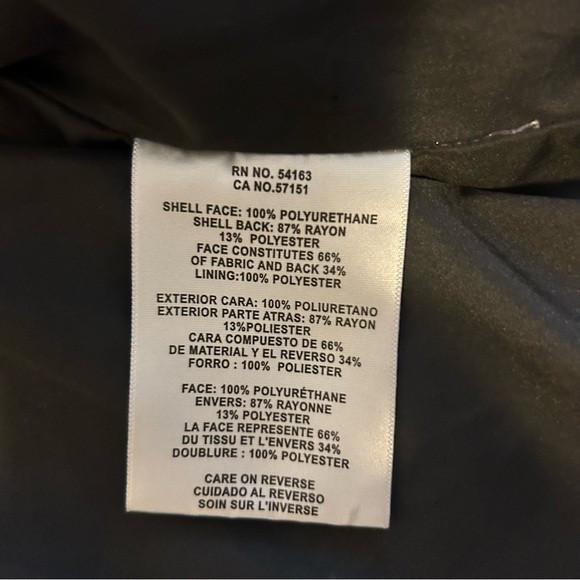 Levi’s Faux Leather Jacket - Picture 3 of 4